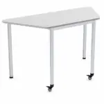 PUPITRE TRAPEZOIDAL BACHILLERATO CON RUEDAS